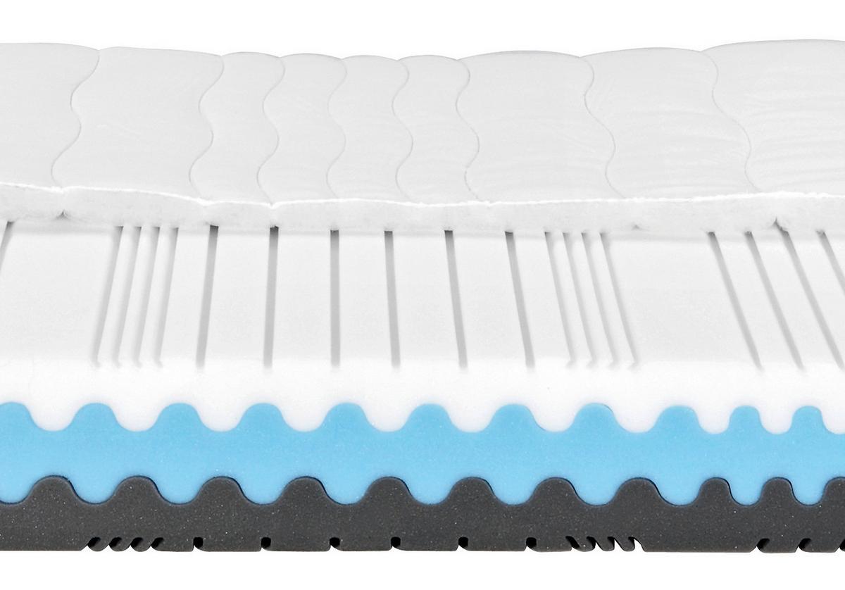 Madrac Od Komforne Pjene Silvy - bijela, Basics, tekstil (120/200cm) - Primatex