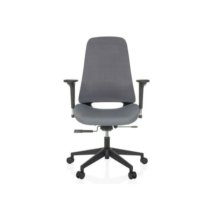 Pisarniški Stol Henfield B, Siva - siva/črna, Moderno, umetna masa/tekstil (67/111 - 120/64cm) - MID.YOU