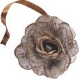 Dekorativna Sponka Rose - roza/bela, Romantika, tekstil (11cm) - Mömax modern living Dekorativna Sponka Rose - roza/bela, Romantika, tekstil (11cm) - Mömax modern living