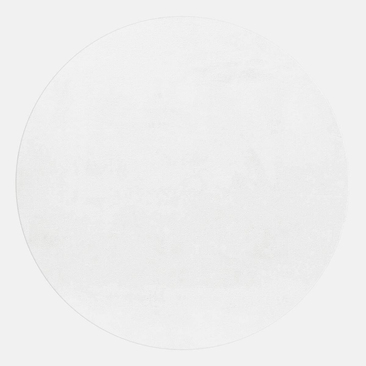 Preproga Z Visokim Florom Pouffy, Bela, 200cm - bela, Basics, tekstil (200/200cm)