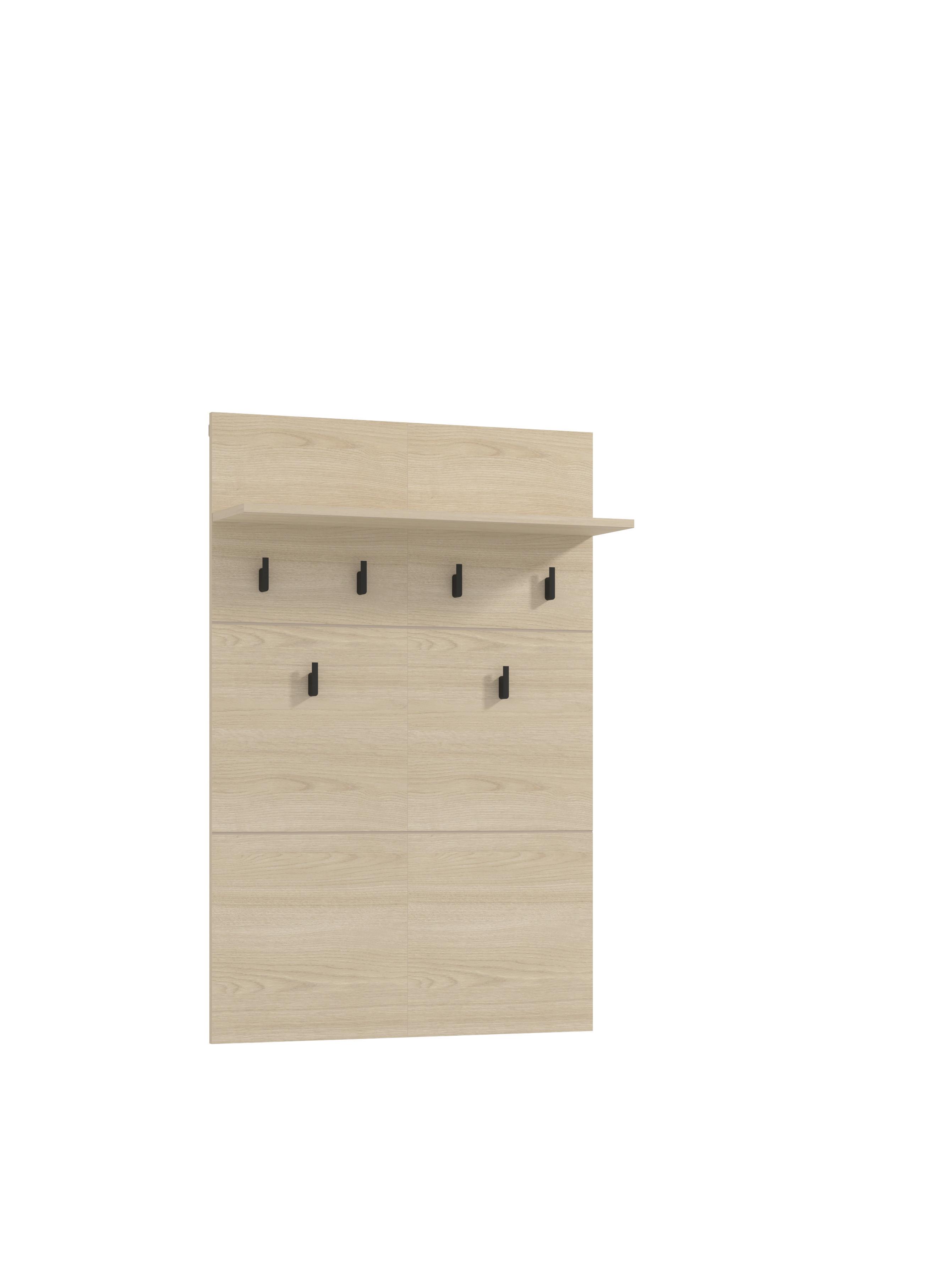 Előszobapanel Rathlin - tölgyfa színű, Modern, faalapú anyag (77/115/19,5cm)
