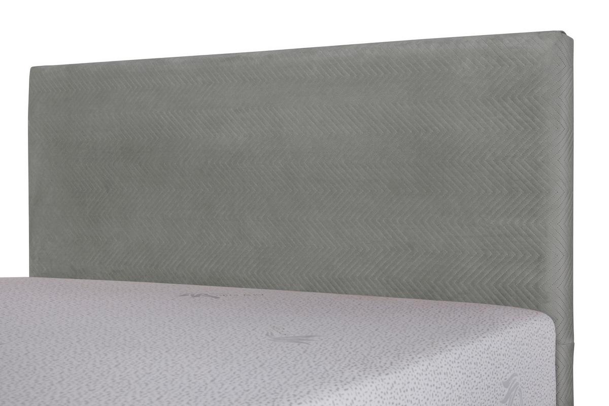 Kárpitozott Ágy Super S - szürke, Konventionell, faalapú anyag/textil (140/200cm) - Best Price