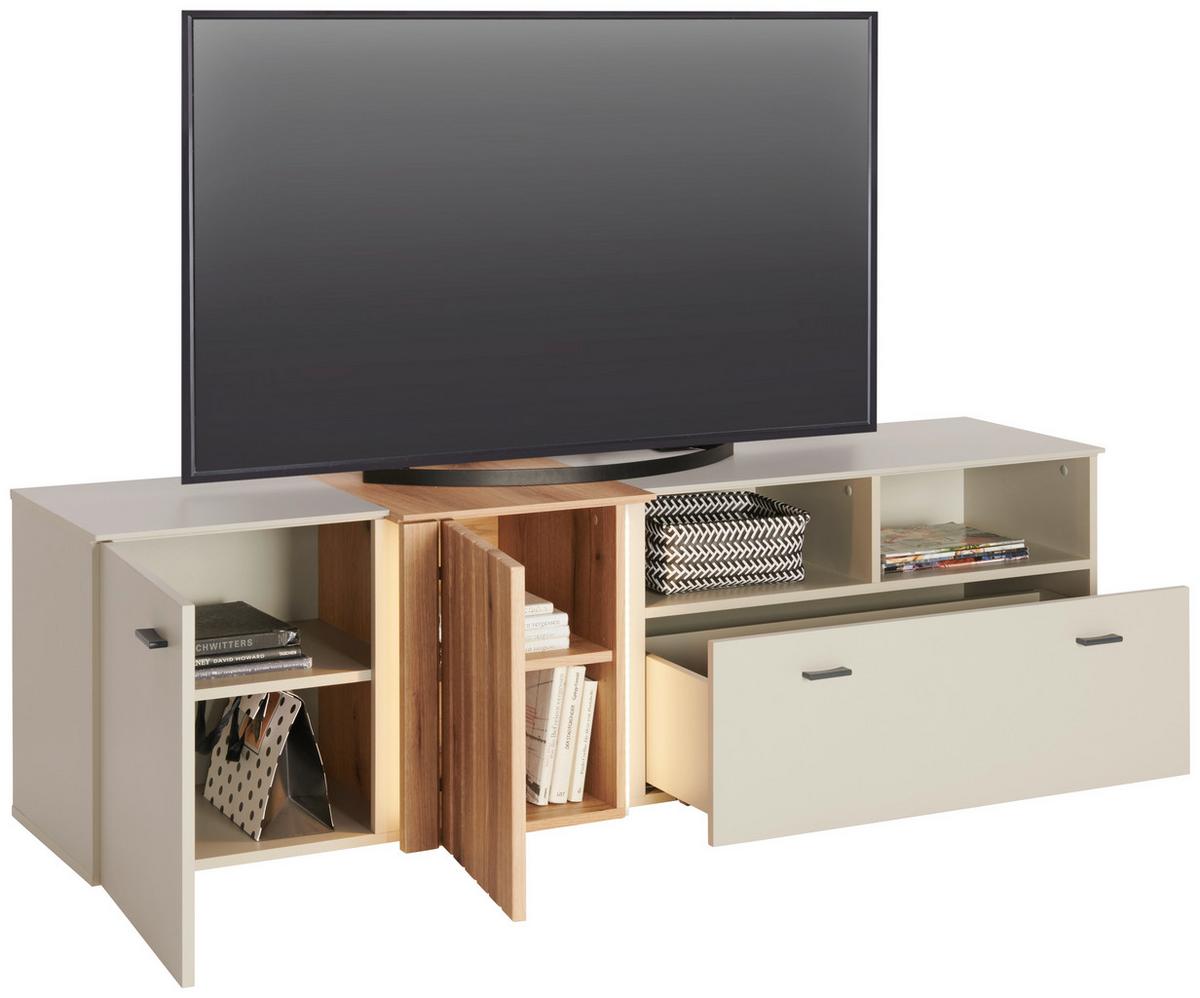 Tv Komoda Santana - Moderno, drvni materijal/metal (177,9/51,5/44,8cm) - Modern Living