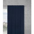 Fertigvorhang Leo, ca. 135x255cm - Dunkelblau, Textil (135/255cm) - PREMIUM LIVING