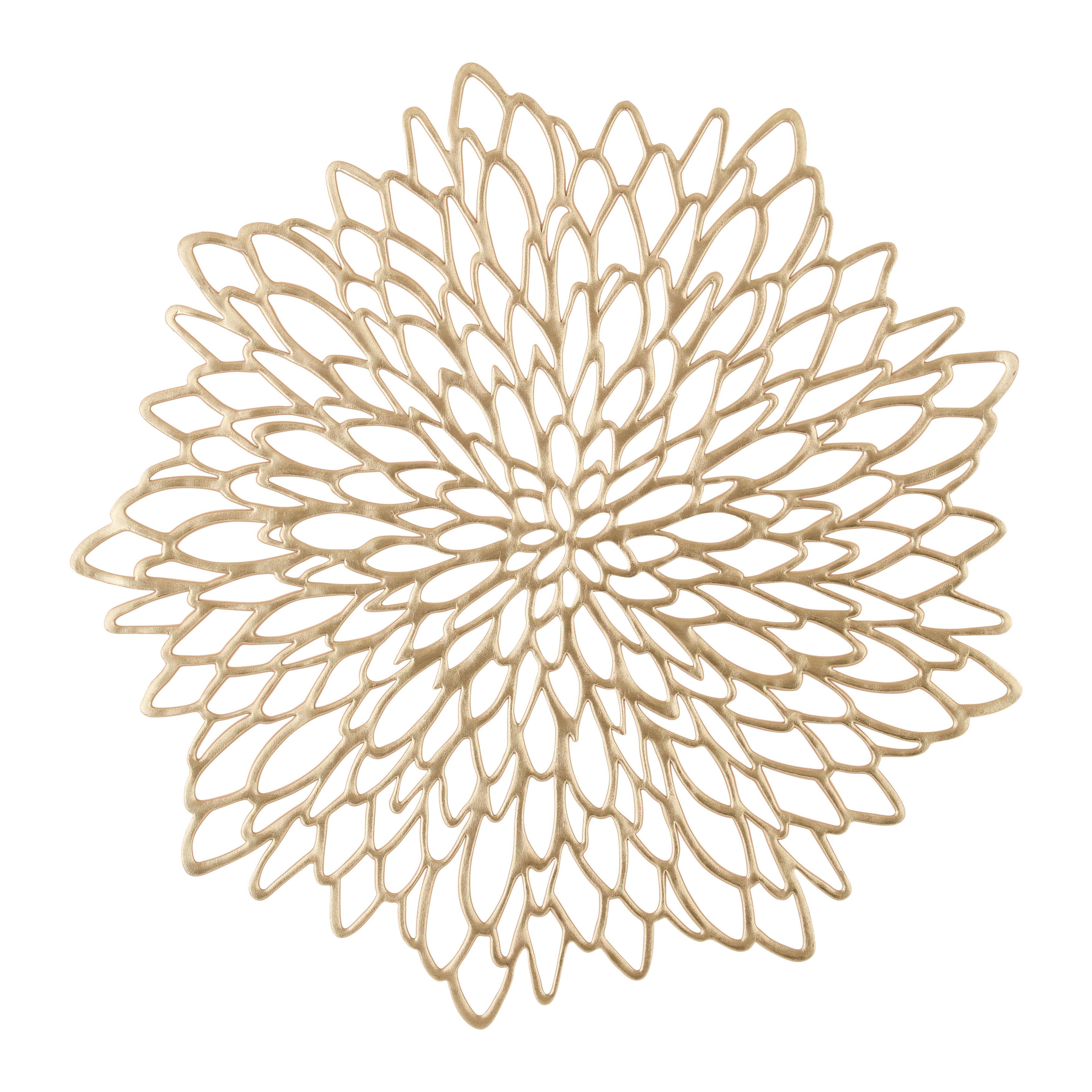 Étkezőalátét Aurelia - aranyszínű, műanyag (38cm) - Mömax