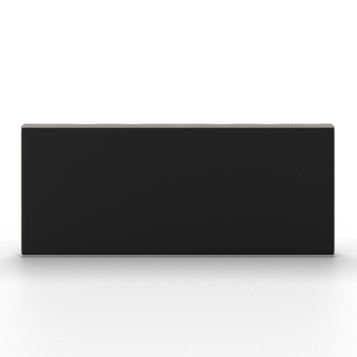 Polsterbett Serena ca. 180x200 cm Grau - Schwarz/Grau, MODERN, Holz/Holzwerkstoff (180/200cm) - Bessagi Home