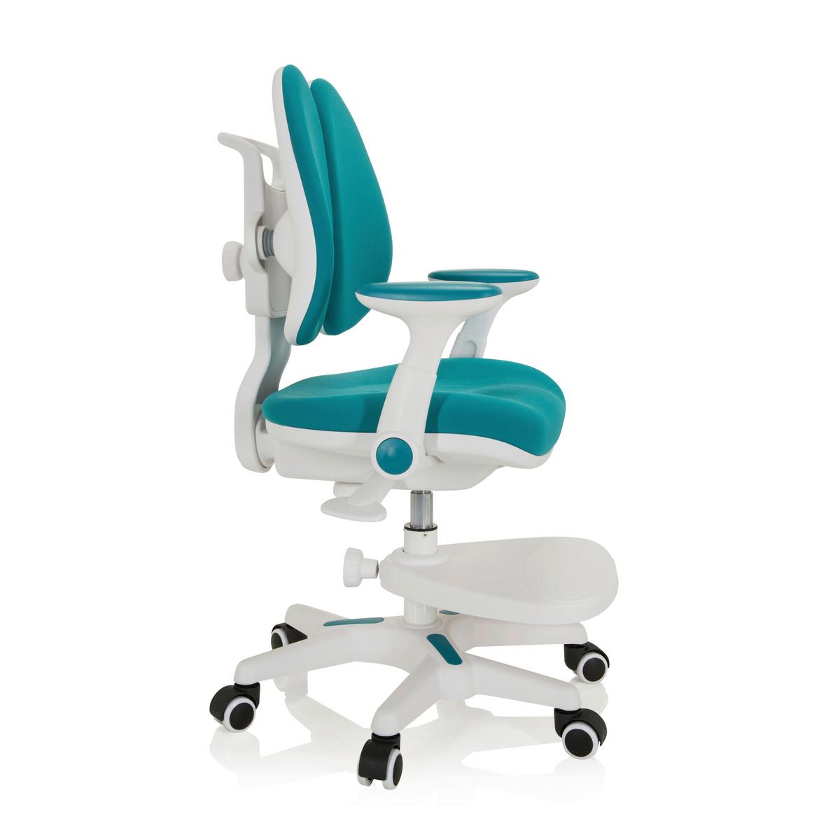 Otroški Vrtljivi Stol Kid Wing, Modra - modra/bela, Moderno, umetna masa/tekstil (56/88/52cm) - MID.YOU