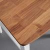 STOLSET ANTALIA - vit/naturfärgad, Modern, trä (44/98/59cm) - Bessagi Home