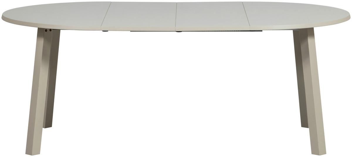 Esstisch Janne Grau L: 120-200cm - Grau, MODERN, Holz (120-200/120/75cm) - Livetastic