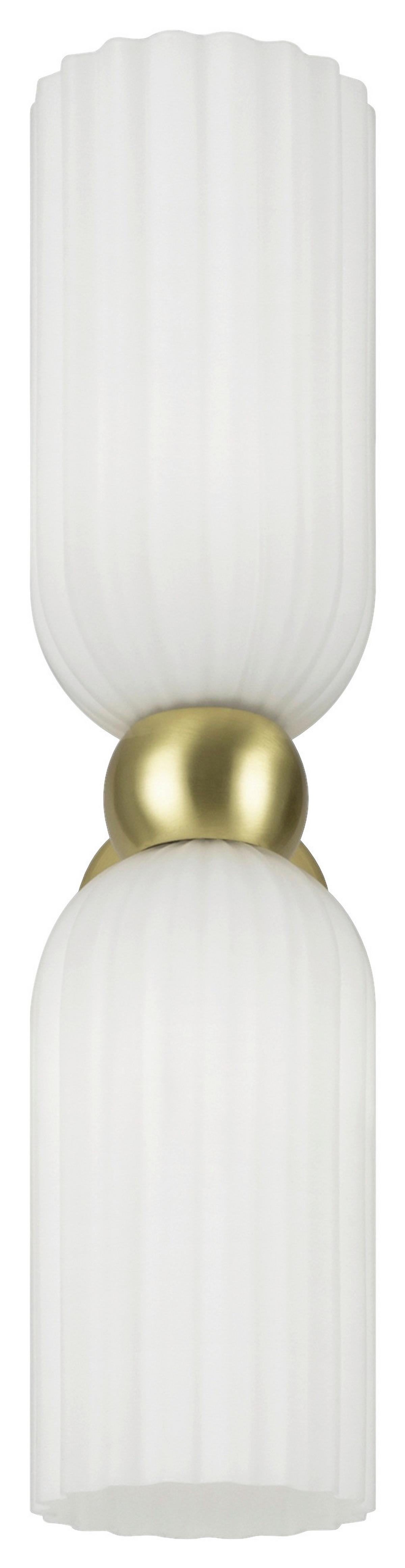 Wandleuchte Antic Goldfarben max. 40 Watt - Goldfarben, Glas/Metall (18/43,5/10cm) - MAYTONI