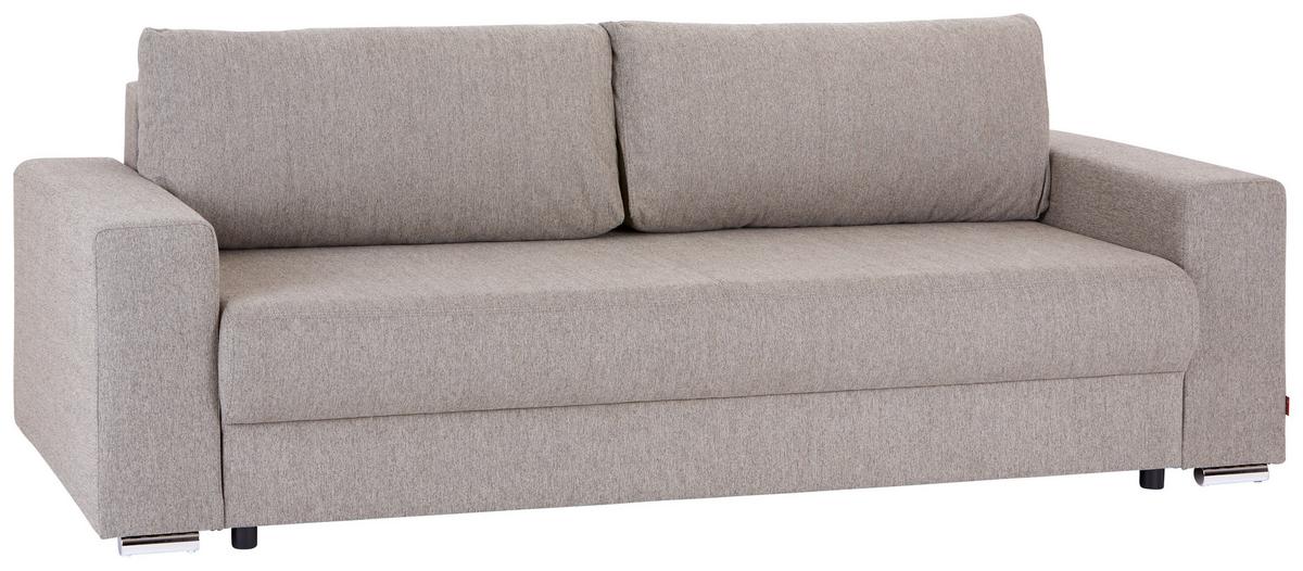 Canapea extensibila GARCIA - bej, Modern, textil (250/84/105cm) - Ondega