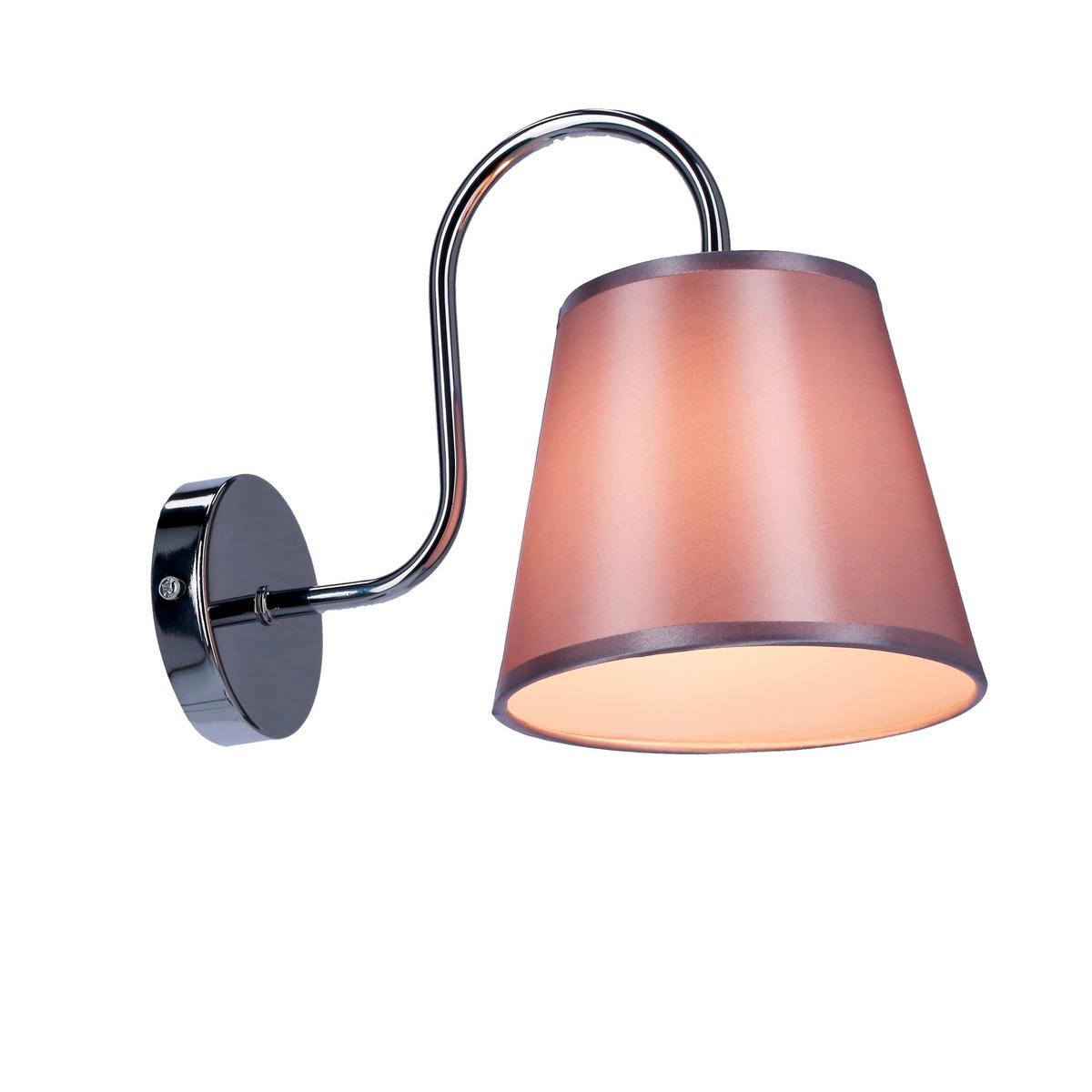 Zidna Svjetiljka Luk - boje kroma, Basics, metal/plastika (22/15/21cm)