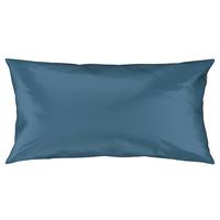 Kissenhülle Alex Uni in Blau ca. 40x80cm - Blau, MODERN, Textil (40/80cm) - Premium Living