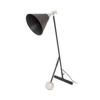 Stehleuchte Nt27h-Siv - Goldfarben/Schwarz, Design, Kunststoff/Stein (23/76/32cm) - Kayoom