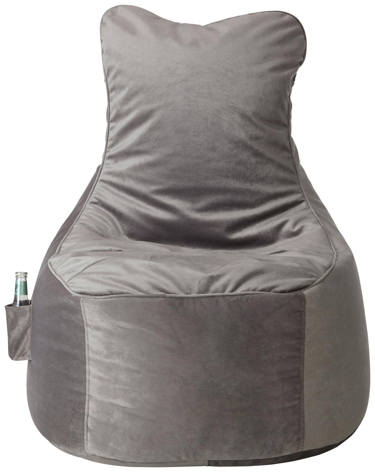 Vreča Za Sedenje Cortona, Siva - siva, tekstil (75/95/65cm) - Mömax