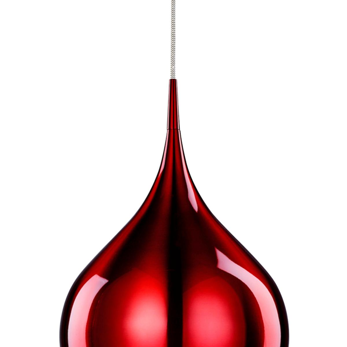 Függeszték Vibrant 6461-26re - borvörös, Design, fém (26/160cm)