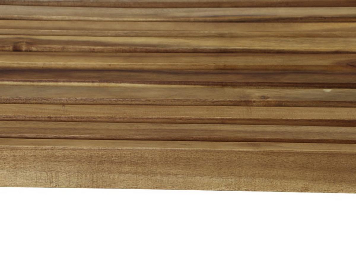Gartenbank Akazie massiv geölt 508761 - Akaziefarben, MODERN, Holz (120/90/59,5cm) - Siena Garden