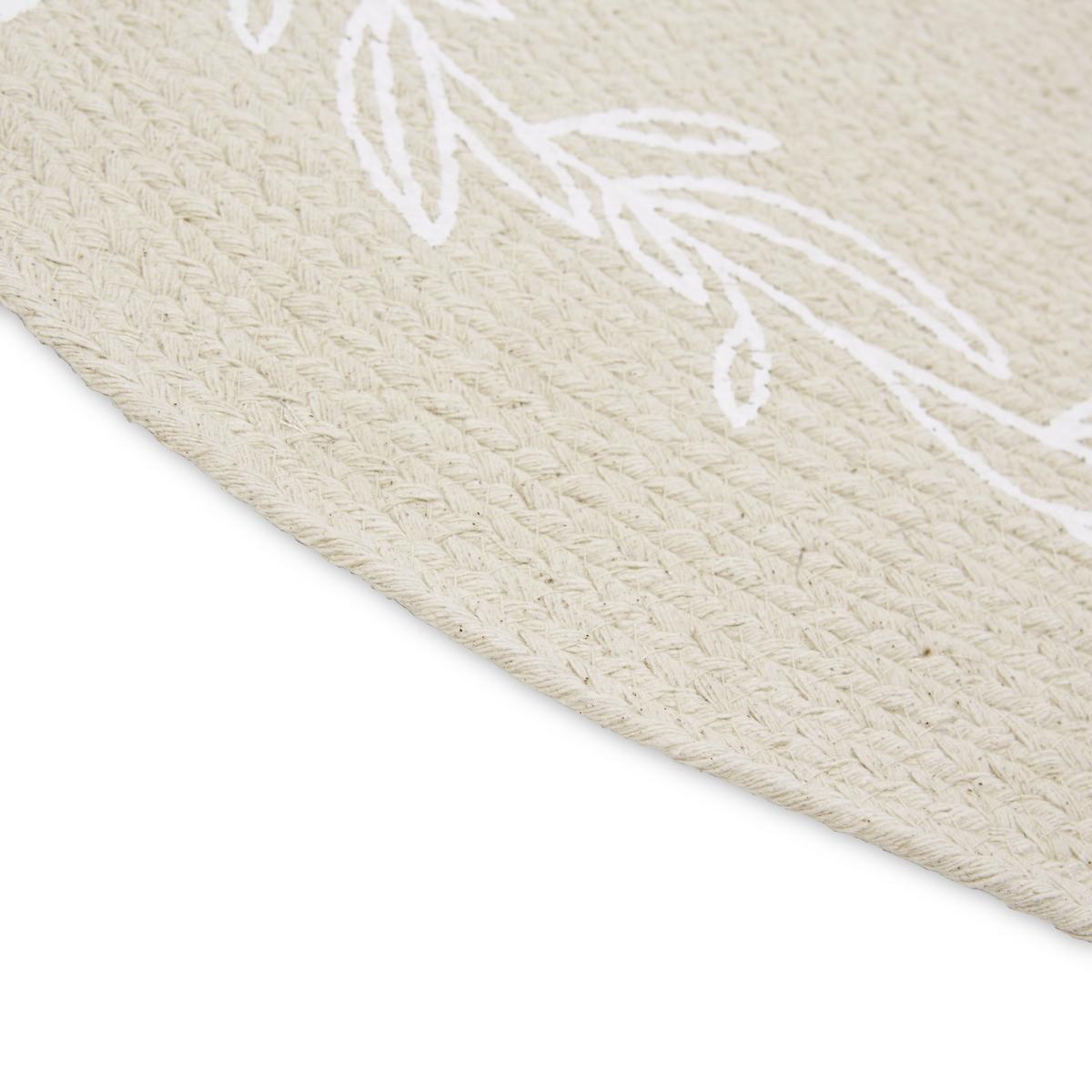 Flachwebeteppich Mila in Hellbraun ca.100cm - Hellbraun, Textil (100cm) - Modern Living
