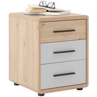 Corp Cu Sertare Fontana Plus - cașmir/culoare lemn stejar, Modern, material pe bază de lemn (44,3/59,6/50cm) - Modern Living