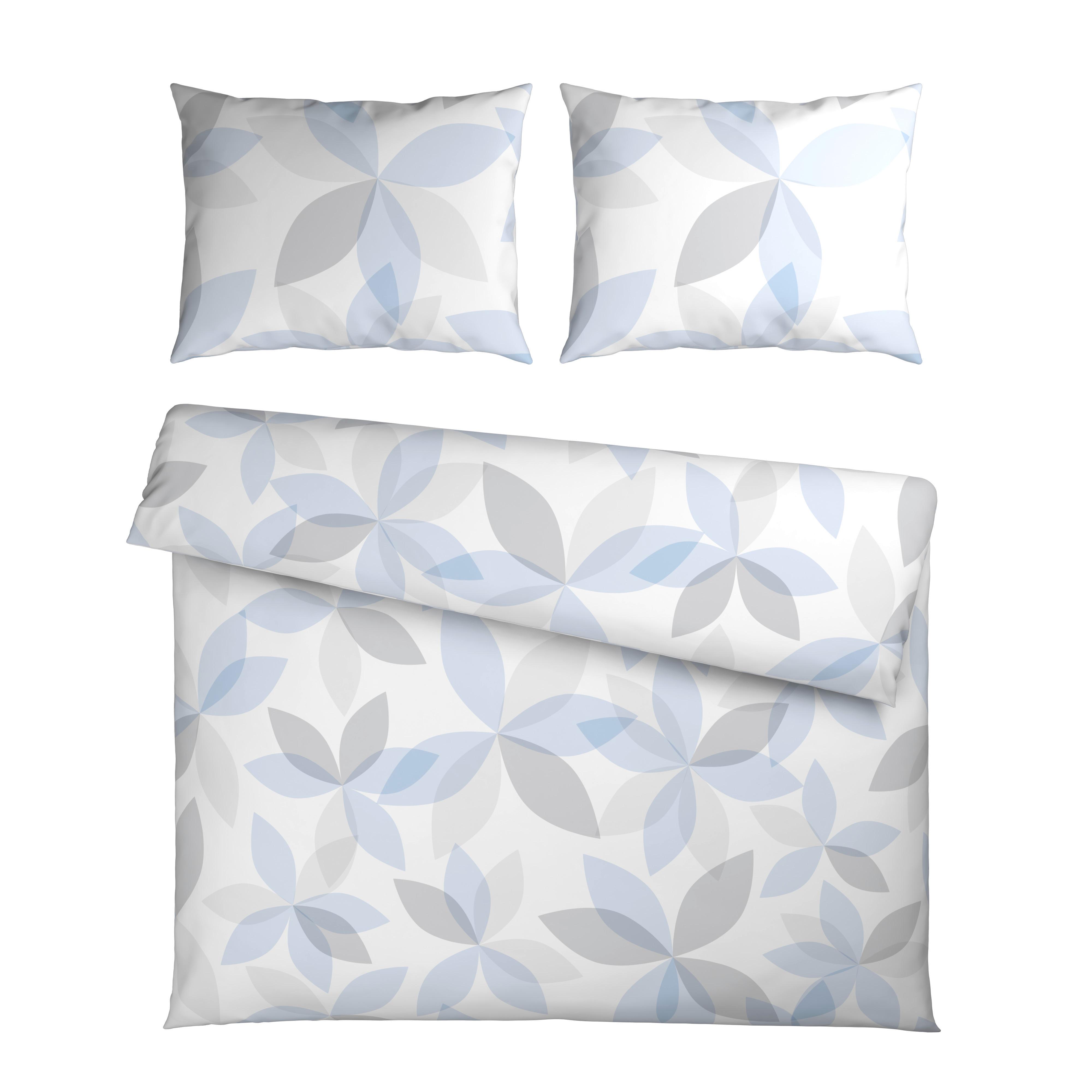 Posteljnina Yuki Xxl - modra, tekstil (200/200cm) - Mömax