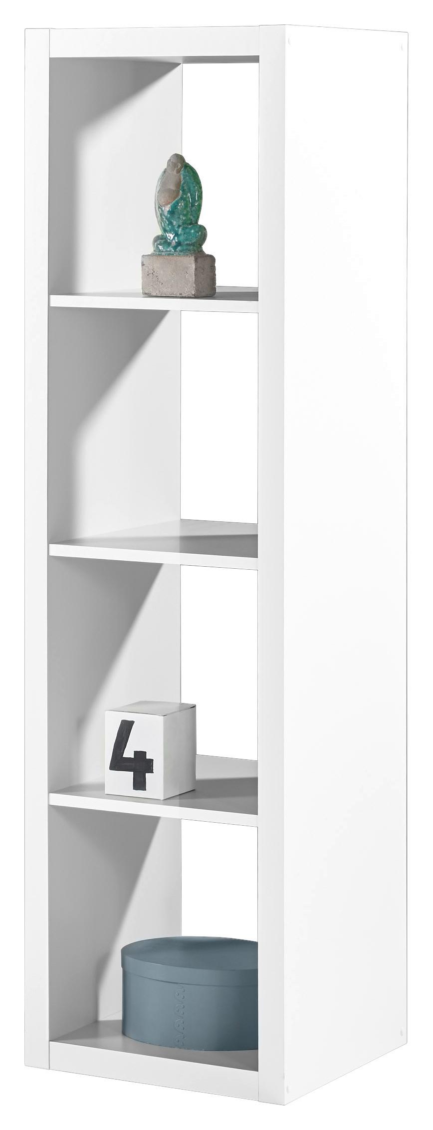 Predelna Stena Style - bela, Moderno, leseni material (41/147/38cm) - Modern Living