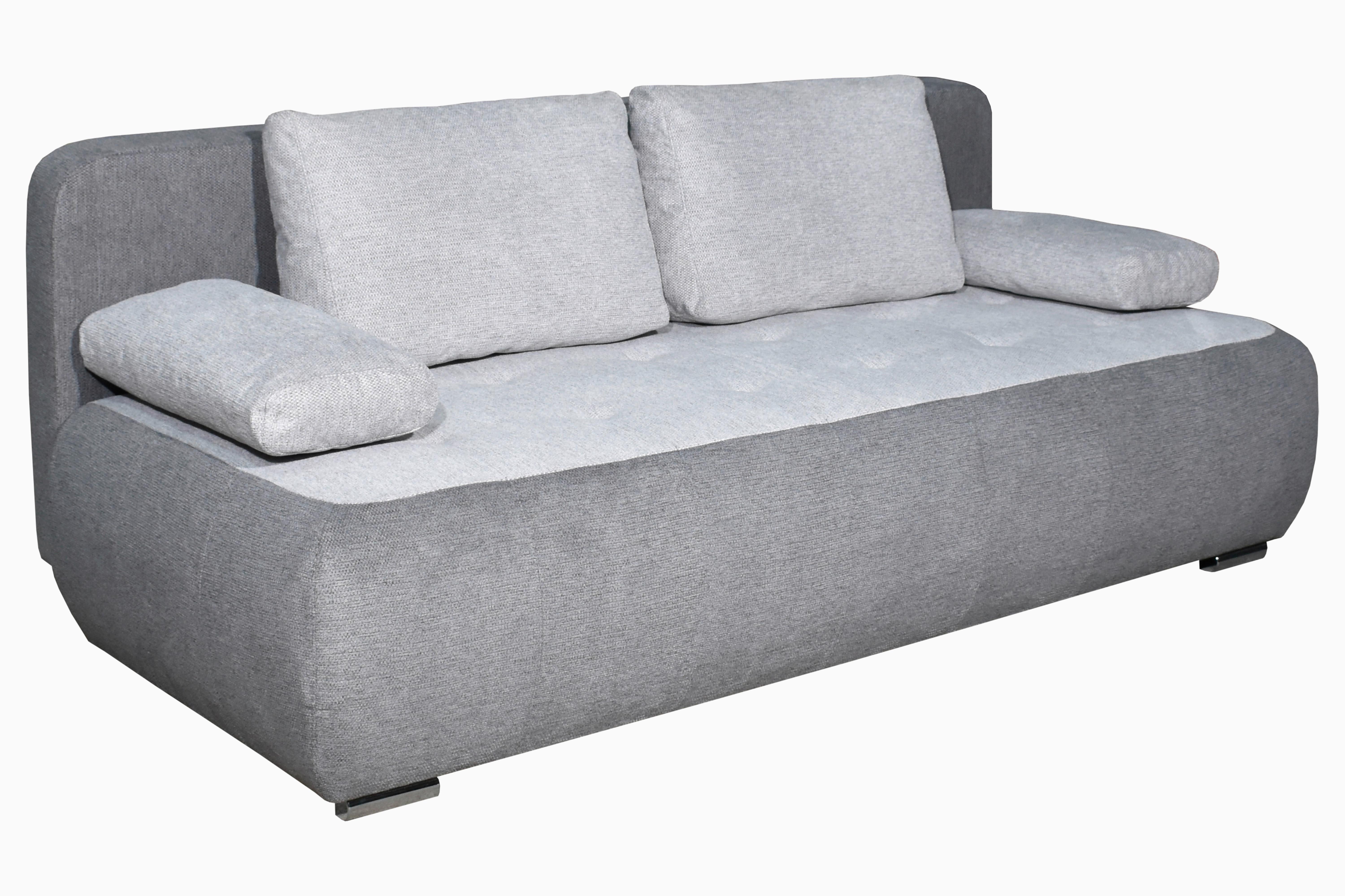 Canapea extensibila ARUBA - bej/maro deschis, Modern, plastic/lemn (208/83/97cm) - Modern Living