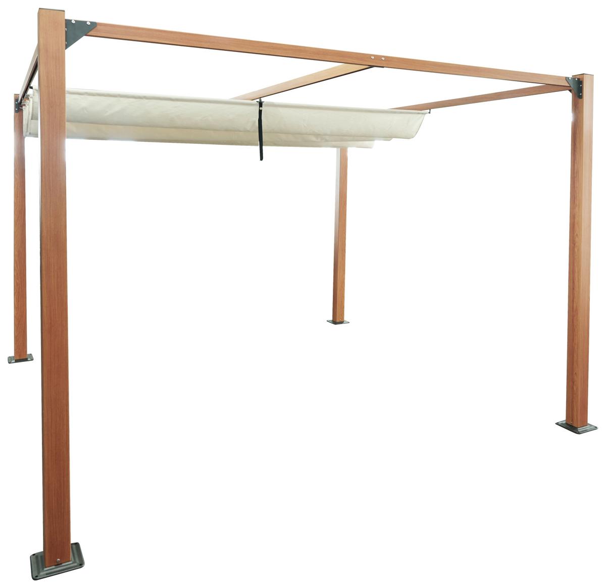 Pavillon Josi Naturfarben - Naturfarben, MODERN, Textil (300/230/300cm)