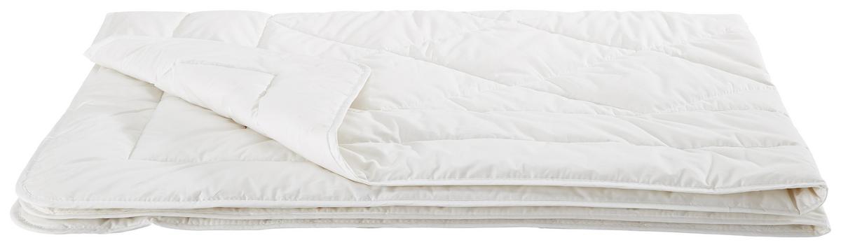 KOŁDRA LETNIA COSICOTTON SUPERLIGHT - kremowy, Basics, materiały naturalne (155/220cm) - Billerbeck
