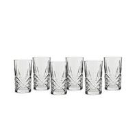 Set Kozarcev Longdrink, 6 Kos - prosojno, Basics, steklo (7.7/13.8cm) - Echtwerk