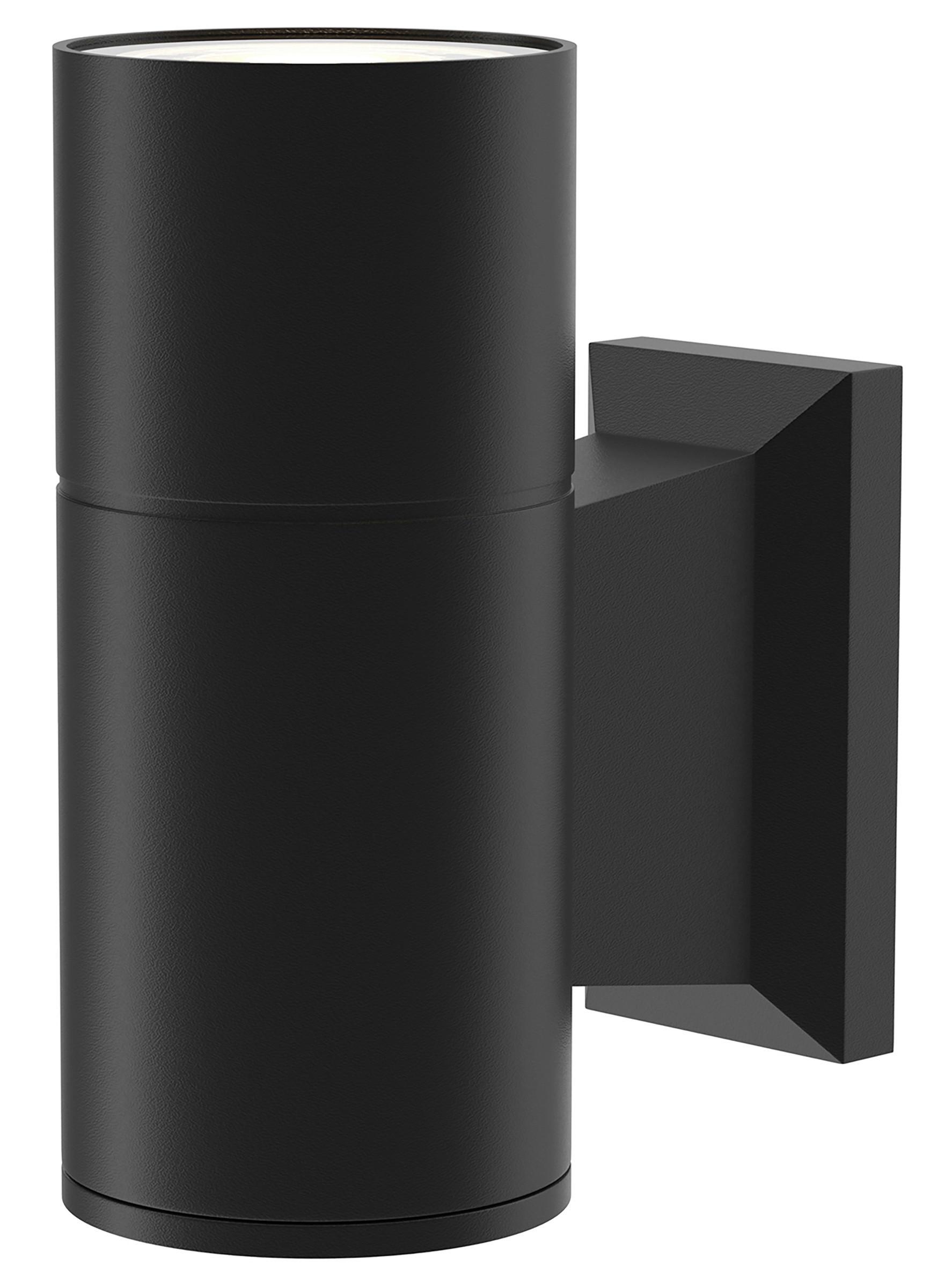 Außenwandleuchte Bowery Schwarz max. 50 Watt - Schwarz, Trend, Metall (6.4/11,5/14,4cm) - MAYTONI