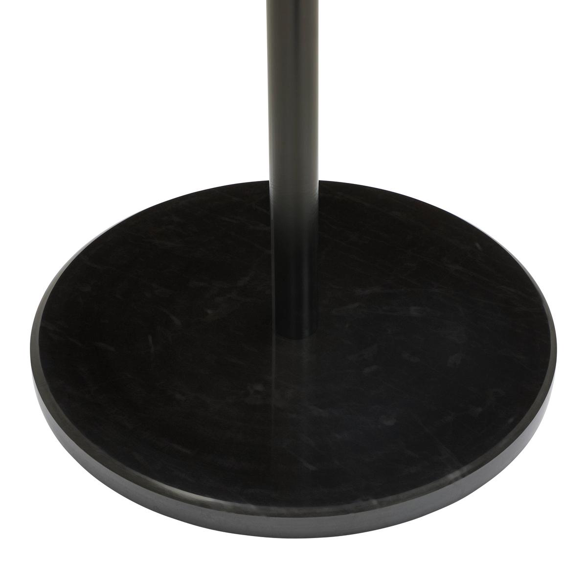 STOJAK NA UBRANIA NORA - czarny, Basics, kamień/tworzywo sztuczne (37/176/37cm) - Carryhome