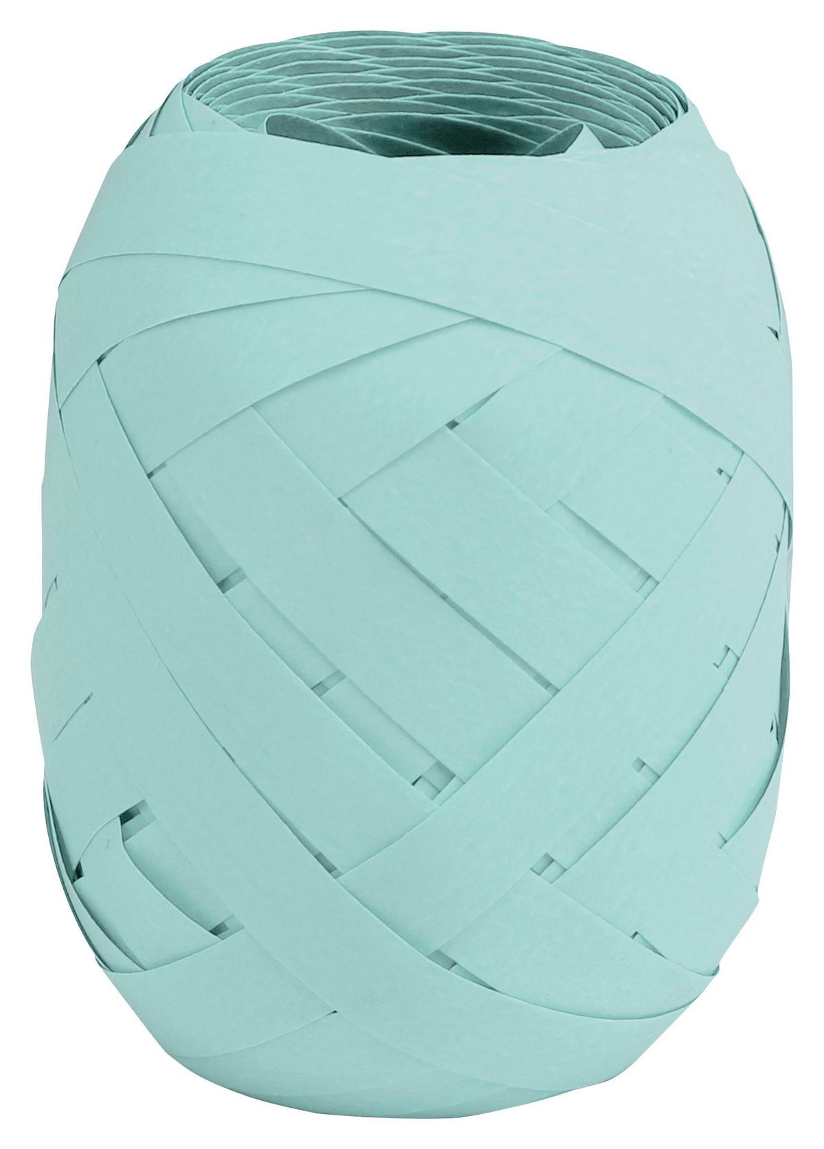Geschenkband Julie diverse Farben - Türkis/Blau, Basics, Kunststoff (6,5/21/4,5cm) - Mömax