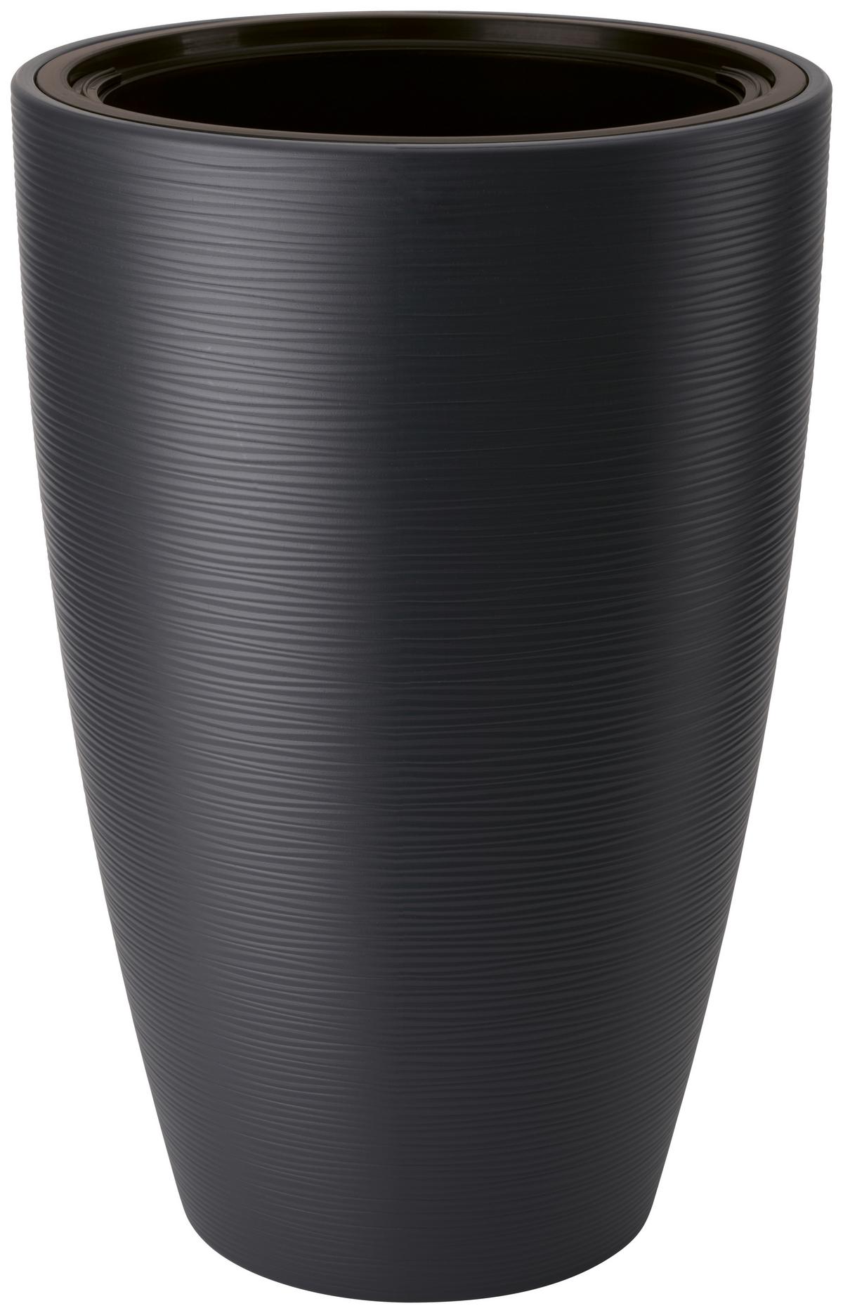Mască pentru ghiveci Gubo 40 - antracit, Konventionell, plastic (38,5/58,0cm) - Mömax