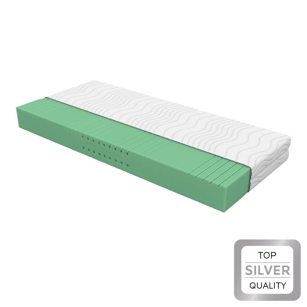 Komfortschaummatratze Nizza H3 ca. 80x200cm - Weiß, Textil (80/200cm) - Nadana