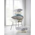Okrasna Blazina Fluffy - svetlo siva, tekstil (45/45cm) - MÖMAX modern living