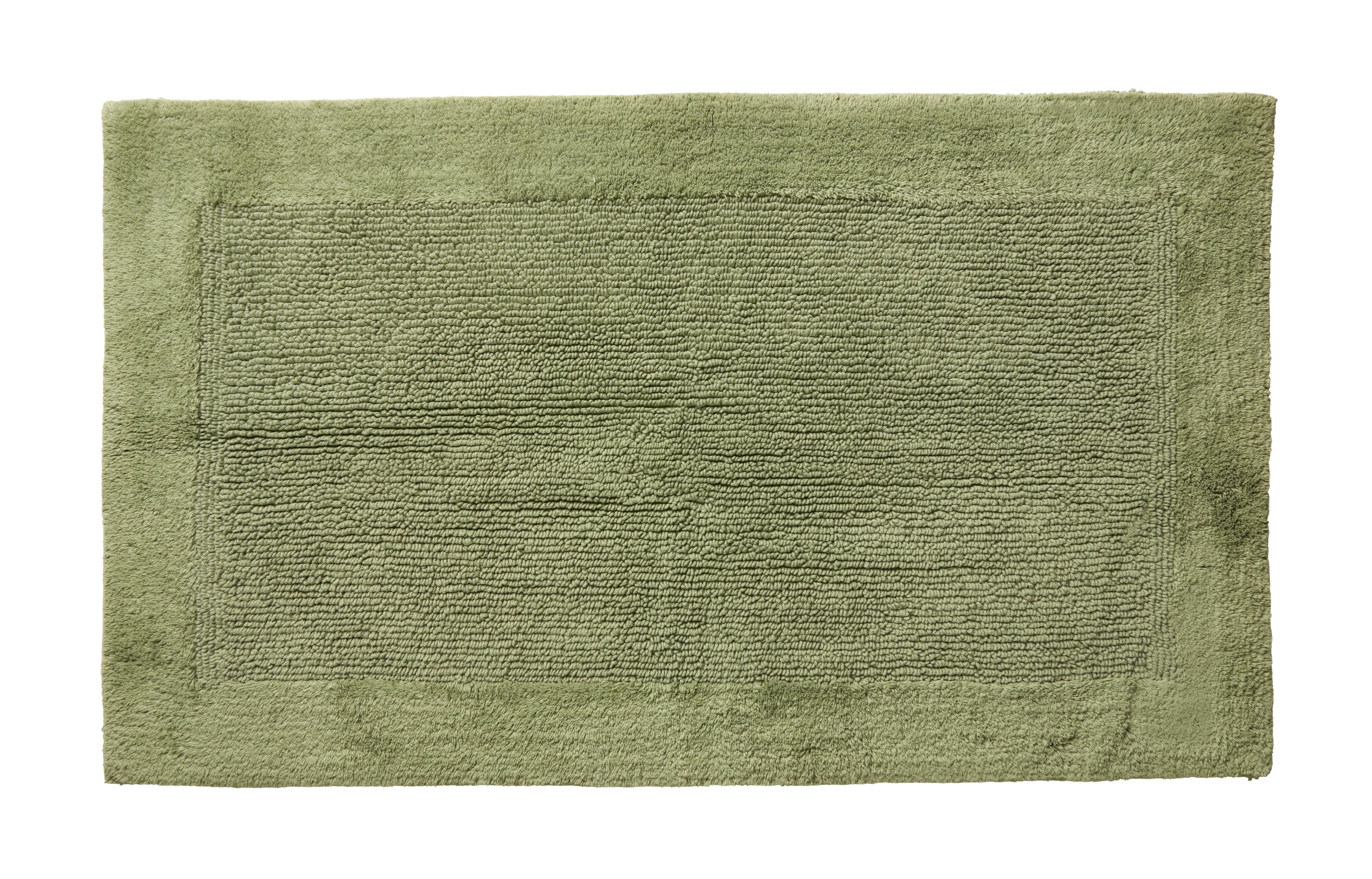 BADRUMSMATTA KAREN - ljusgrön, Klassisk, textil (60/100cm) - Premium Living