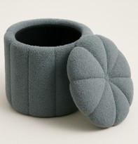 Ülőke Szürke Deho - szürke, Modern, faalapú anyag/textil (45/40cm)