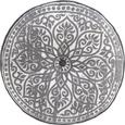 Bodenkissen Marakesh in Grau, ca. 50cm - Grau, LIFESTYLE, Textil (50cm) - MÖMAX modern living