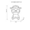 LED-BORDSLAMPA SCHOFI -EXT- - rosa, Klassisk, plast (20/22/15cm) - Mömax