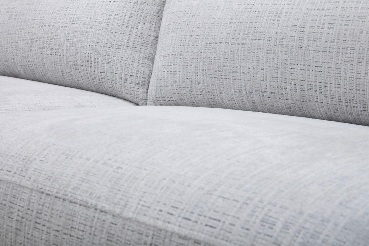 2-sed Berlin - siva/črna, Moderno, kovina/umetna masa (216/94/95cm)