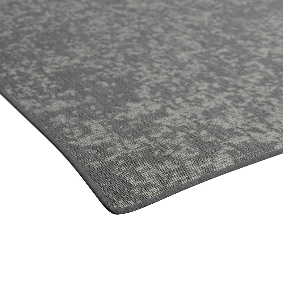 Outdoorteppich Viento Grau/Weiß ca. 120x170 cm - Grau, MODERN, Textil (120/170cm) - Bessagi Garden