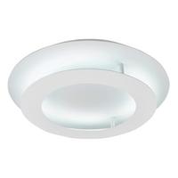 Led Stropna Svjetiljka Merle - bijela, Design, metal (40/0/0cm)