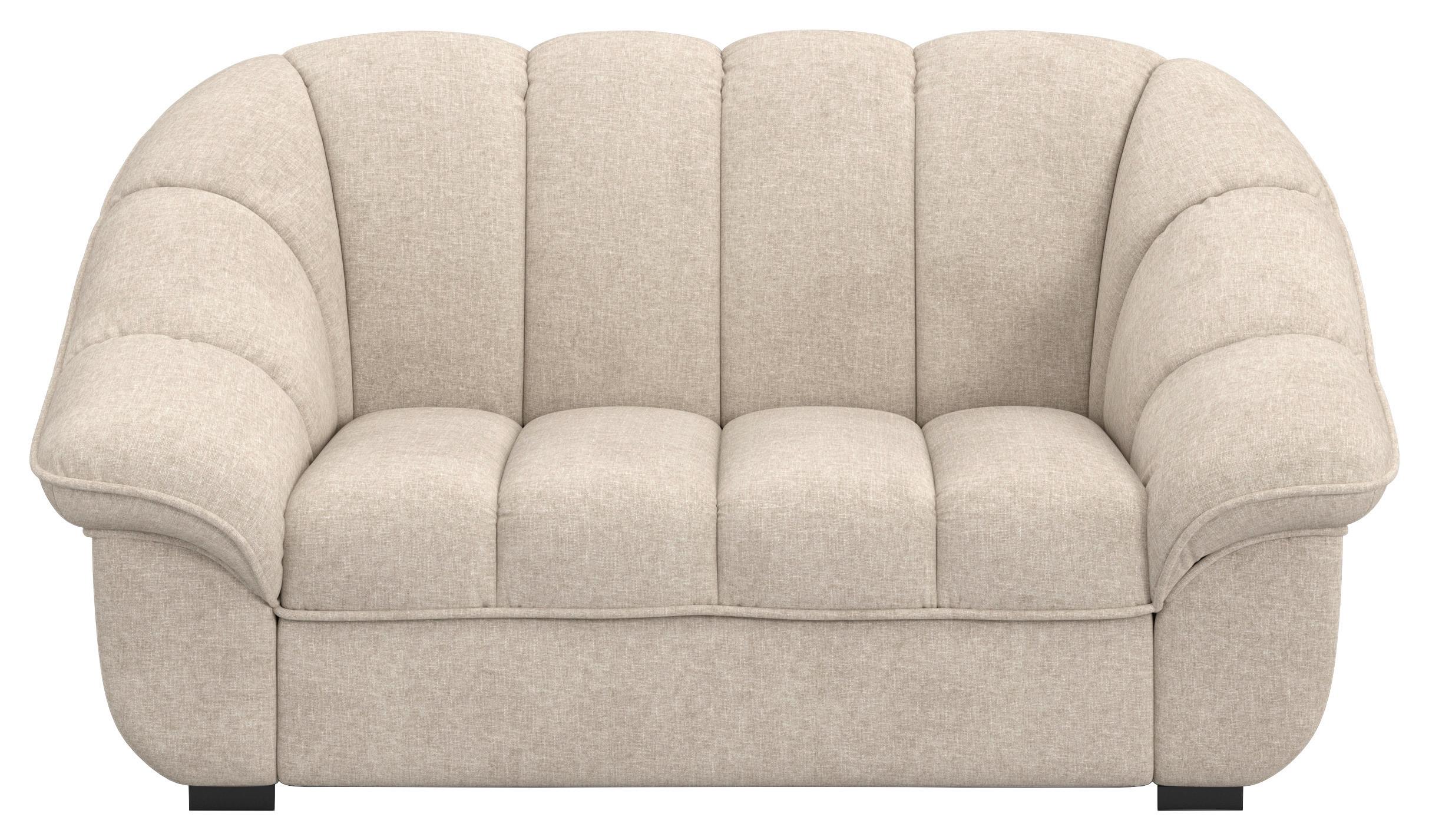 Kétüléses Kanapé Mado - bézs, Trend, textil (163/88/104cm)