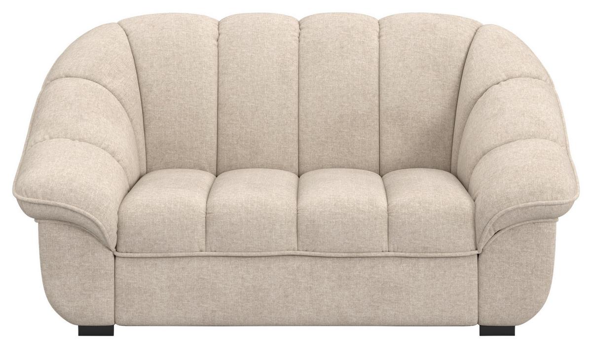 Kétüléses Kanapé Mado - bézs, Trend, textil (163/88/104cm)