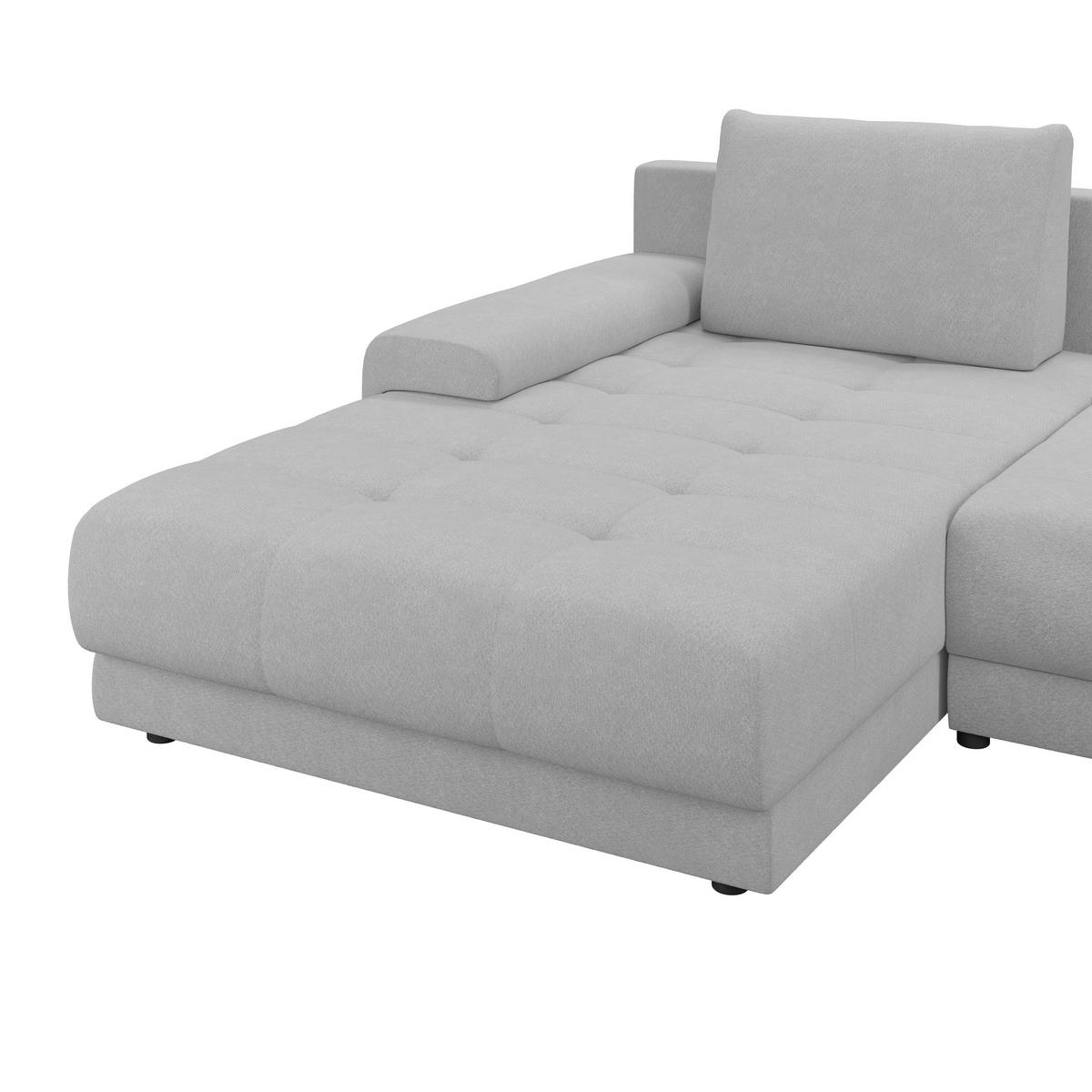 COLțAR ADRIA - gri deschis, Trend, textil (213/308cm) - Luca Bessoni