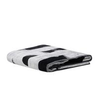 RĘCZNIK PLAŻOWY FLORASHADOW - czarny, Basics, tkanina (95/180cm) - Diesel