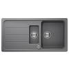 Pomivalno Korito Austin, 100x50cm - siva, Design, kamen (100/20/50cm) - Respekta