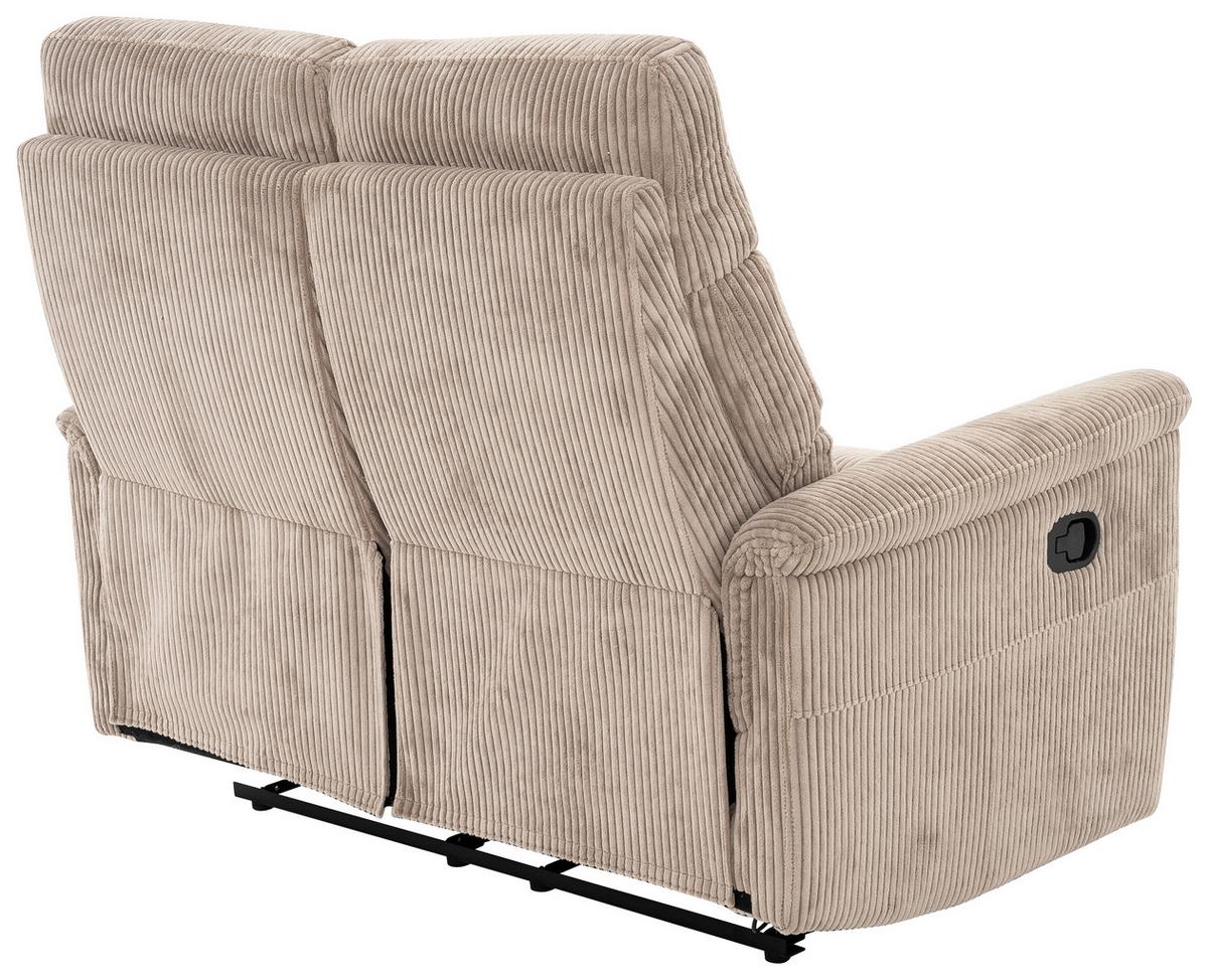 Dvosed Xeno, Dvetlo Rjava - svetlo rjava/črna, Design, kovina/umetna masa (131/108/89cm) - Livetastic