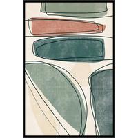 Keilrahmenbild Denise ca. 60x90cm - Beige/Schwarz, MODERN, Holzwerkstoff/Kunststoff (60/90cm) - Mömax