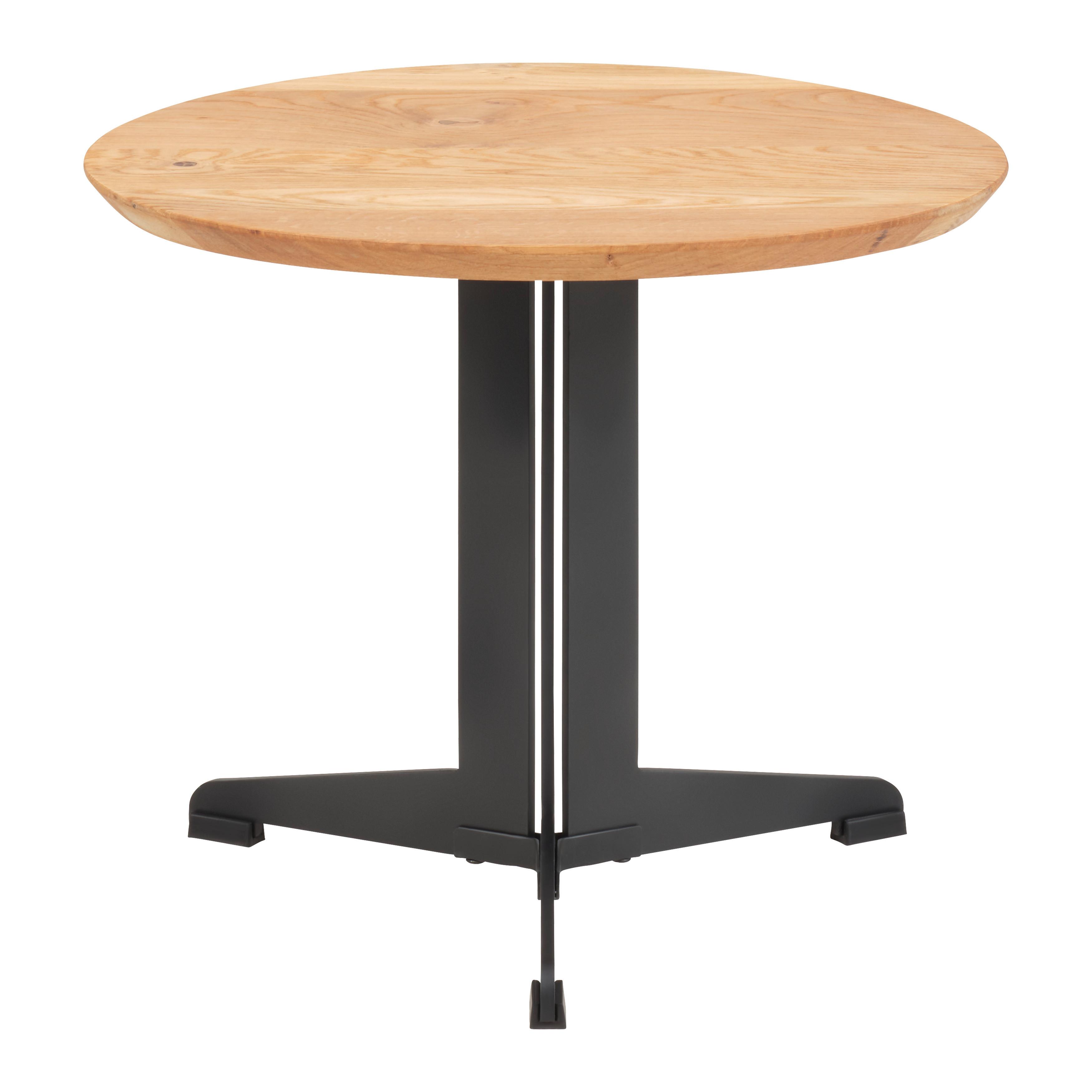 SOFFBORD MOMBASA 55 - naturfärgad, Klassisk, metall/trä (55/55/45cm) - Mömax